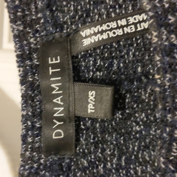 Dark Grey Sweater with Waist Tie (Size XS) - Picture 2 of 2